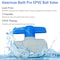 American Built Pro Ball Valve 1 in. Slip x Slip CPVC Schedule 80 BVCP100 - alternate 5